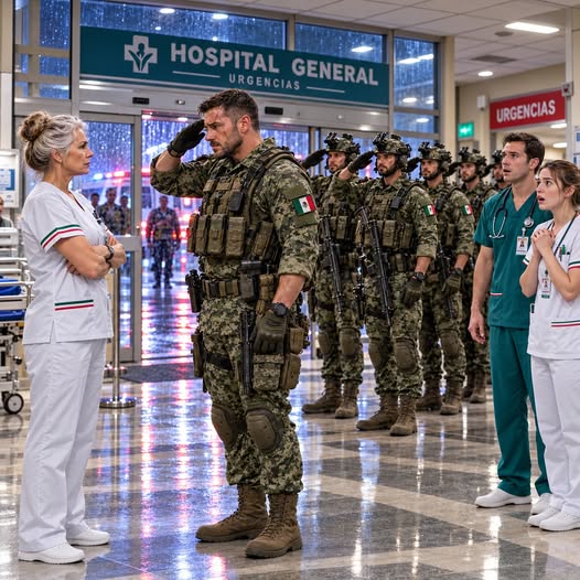 Az ápolónő éppen befejezte az utolsó műszakját… amikor megjelentek a Navy SEAL-ek, és „Asszonyomnak” szólították!
